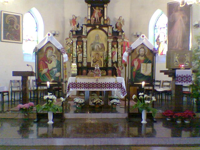 cerkwa w Barcini wystrij do sv. liturhiji